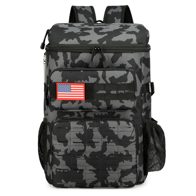 Camouflage noir - 36-55l