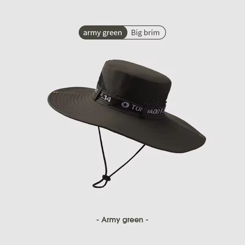 wide brim green
