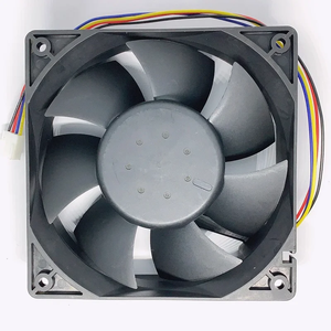 AFB1212SHE 12038 <strong>12V</strong> 1.6A Automatic <strong>Temperature</strong> <strong>Control</strong> <strong>Speed</strong> Double Ball air Volume <strong>PWM</strong> Fan 4 Wire - Product Image 5