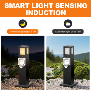 Ngoài trời IP66 thép không gỉ chia <span class=keywords><strong>s</strong></span>ẻ cung cấp điện mở rộng ổ cắm với Wi-Fi điều khiển từ xa không thấm nước chống bụi Ổ cắm điện - Product Image 6