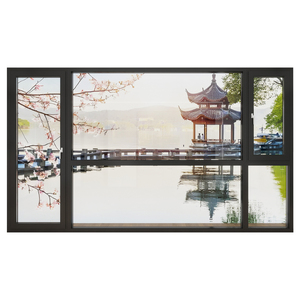 Windowall H120 uzaktan kumanda akıllı Windows ekran güvenlik dikey alüminyum pencereler ile otomatik otomatik kaldırma penceresi - Product Image 1