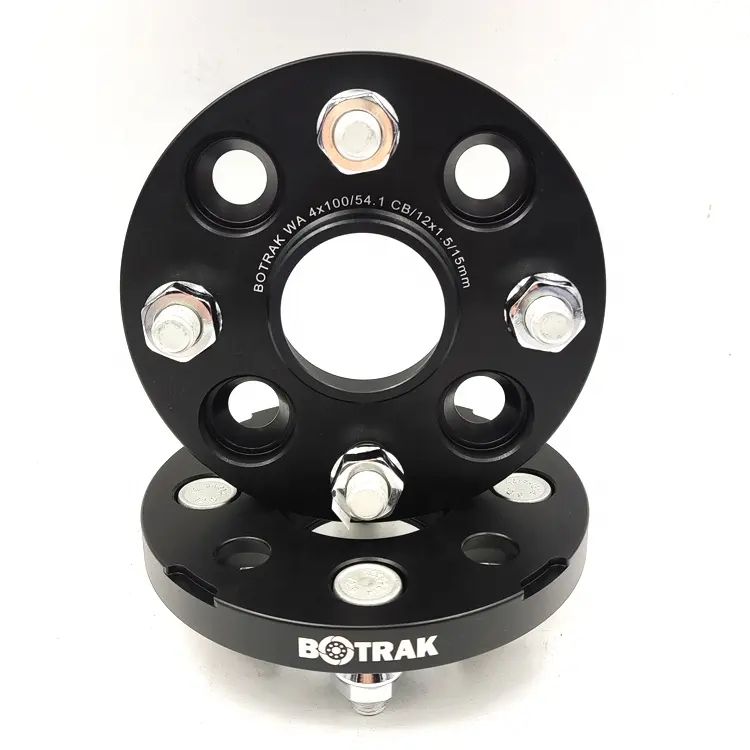 BOTRAK 4 lug 15m 4x100 54.1cb espaçadores de rodas hubcentric para toyota Yaris MR2 Corolla Tercel Scion xA xB Suzuki Alto Swift Splash