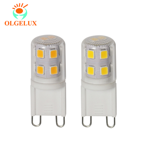 110V G9ビンピンベース2.5W 25Wハロゲン電球交換用6000K LEDトウモロコシ電球シャンデリア家庭用照明 - Product Image 1