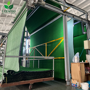 Sân vườn sang trọng cảnh quan gazon tổng hợp Turf cỏ nhân tạo Turf nhựa cỏ nhân tạo thảm - Product Image 4