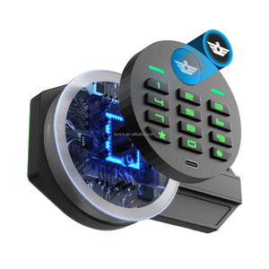 Durable Electronic Digital <strong>Lock</strong> Steel Safe Deposit <strong>Box</strong> with High Security for Home &amp; Business Use Personal Small Safe <strong>Box</strong> - Product Image 6