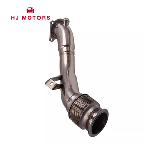 Stainless Steel Down Pipe for <strong>Audi</strong> <strong>S4</strong> <strong>B5</strong> A6 Allroad C5 2.7L K04 RS6 3&quot; 2.5&quot; Exhaust Downpipe for K03 Turbo &amp; Upgrade K04/RS6 - Product Image 2