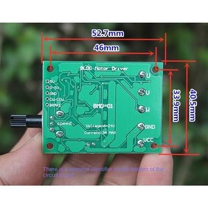 6 V12V24 Volt Optisches Laufwerk Festplatten lüfter Motor regler Bürstenloses DC-Motorantriebs-Steuer platinen modul - Product Image 4
