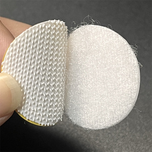 Fixed White Self-Adhesive Double <strong>Side</strong> <strong>Hook</strong> and for <strong>Loop</strong> Tape <strong>Hook</strong> and for <strong>Loop</strong> Points - Product Image 1