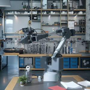Tecnologia leader C650 Robot educativo programmabile braccio 6-DOF telecomando ROS Open Source programmazione Python per studenti - Product Image 3