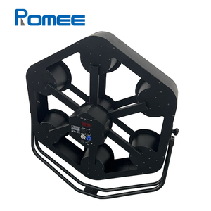 Dynamisches Full color Retro Hexagon LED-Matrix licht DMX512 und Pixels teuerung für die Hintergrund beleuchtung der DJ Event Show Stage