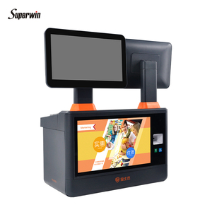 Computadora POS de escritorio, caja registradora, pantalla táctil, sistema POS todo en uno, máquina terminal con escáner/impresora/cajón - Product Image 1