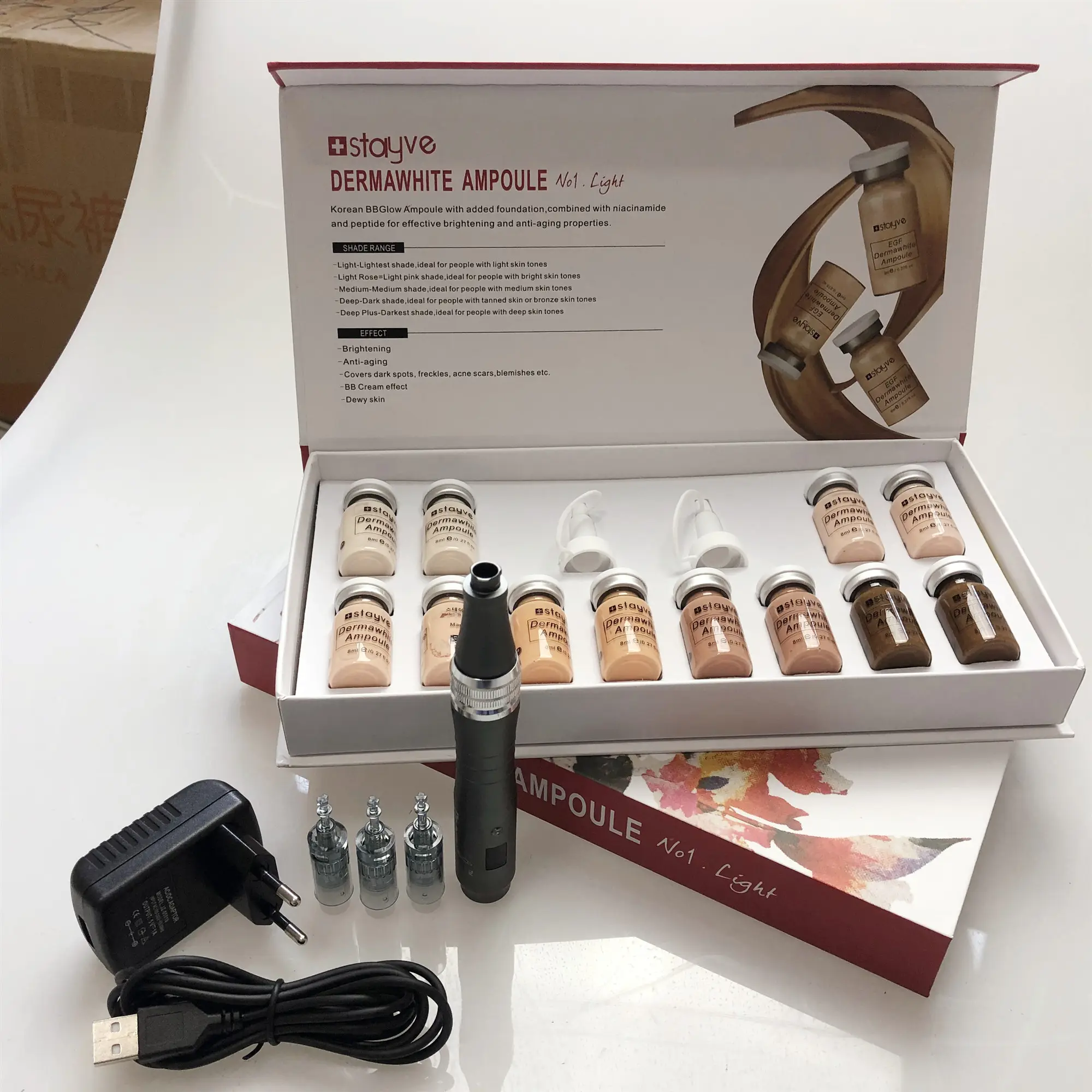 Onemix — boîte de maquillage crème bb, conteneur, basique, crème bb meso, meilleure vente