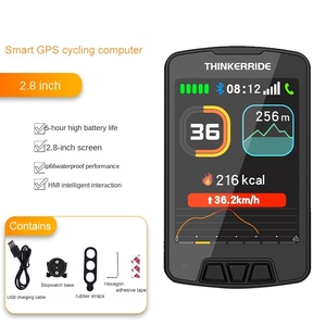 Alta calidad inalámbrico impermeable bicicleta ordenador Gps llamadas recordatorio ordenador bicicleta cronómetro velocímetro odómetro navegación - Product Image 2