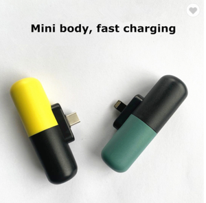 Emergency Mini Finger Phone <strong>Charger</strong> <strong>One</strong> Time Use Powerbank Small Disposable Power Bank 1200/2000/3300 mAh - Product Image 6