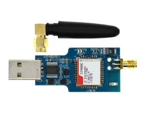 Serienmäßig USB-zu-GSM-Modul Quad-Band-GSM-GPRS SIM800 SIM800C-Modul für drahtlose SMS-Nachrichten mit Antenne - Product Image 4