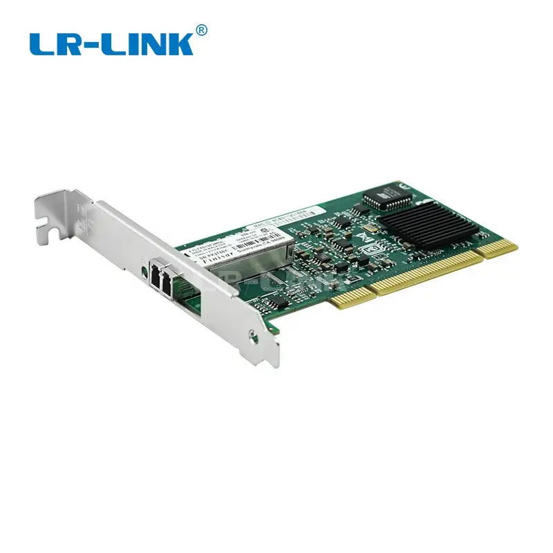 Tarjeta de red LR-LINK, a precio de descuento, conector Gigabit Intel 82545EB PCI LC MM Fiber NIC