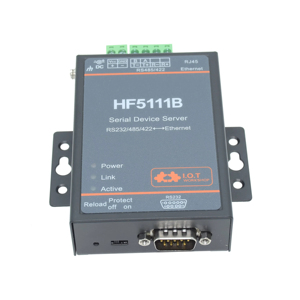 <strong>Serial</strong> <strong>Port</strong> <strong>RS232</strong> RS485 RS422 to Ethernet <strong>Server</strong> Converter HF5111B IOT Device Support Modbus - Product Image 2