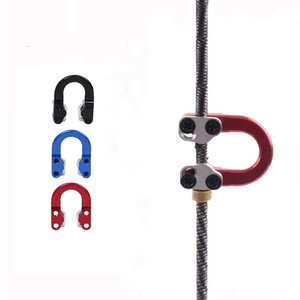 Archery <strong>D</strong> <strong>Loop</strong> Metal Ring Buckle Hook Compound Bow Release Hunting Bowstring Adjustable Accessories With Screwdrivers - Product Image 2