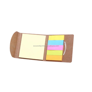 Bloc de notas lindo colorido impreso en papel personalizado Bloc de notas adhesivas extraíbles creativas - Product Image 4
