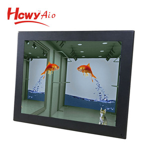 8 "4:3 pantalla 1024*768 caja de hierro BNC VGA interfaz pantalla LED para CCTV - Product Image 3