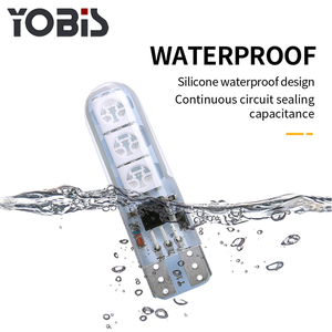 Hot Selling T10 5050 6SMD Remote Control T10 <strong>Led</strong> RGB Light Bulb <strong>LED</strong> Lamp Auto Car <strong>Led</strong> Interior <strong>Led</strong> T10 - Product Image 2