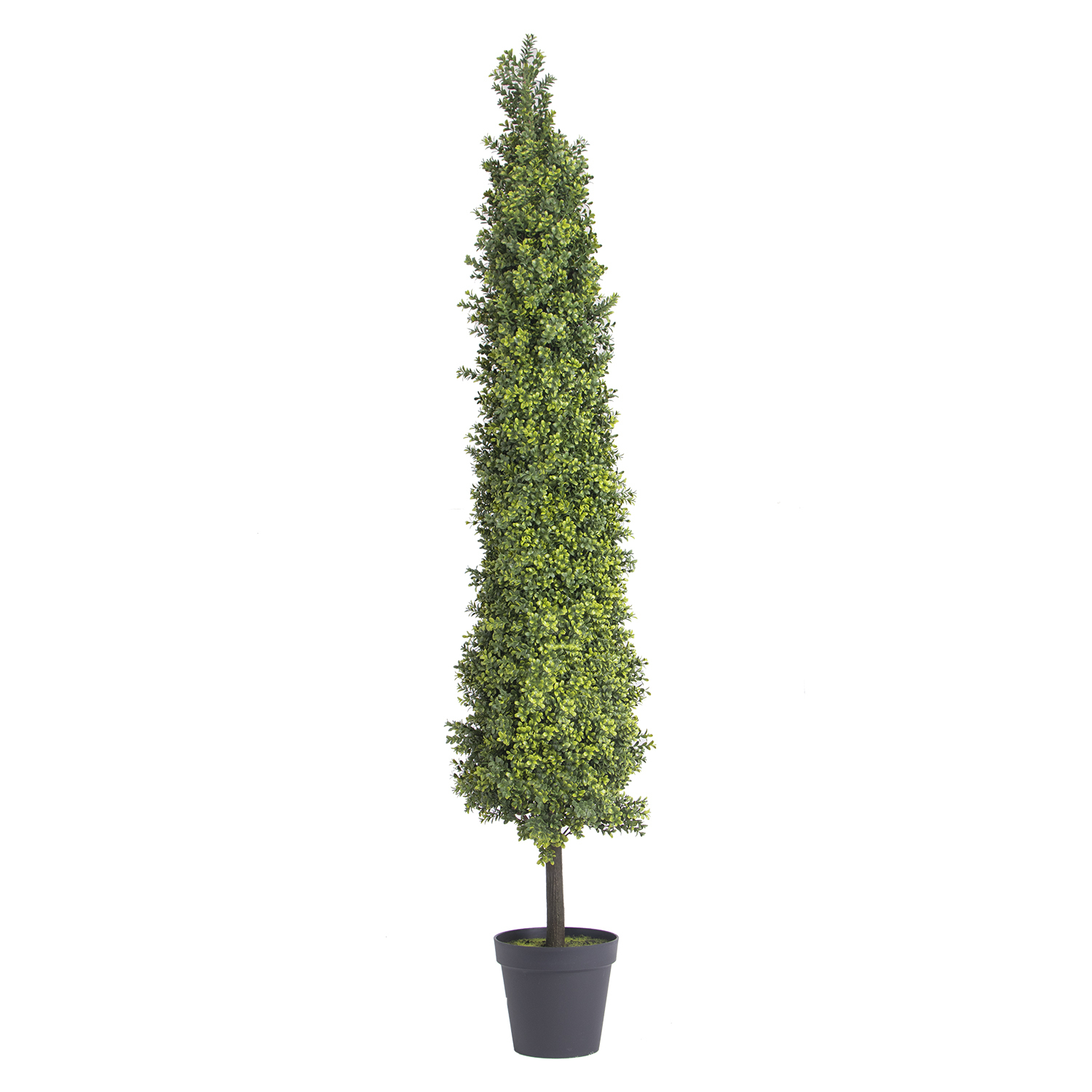 Arbre topiaire artificiel conique en buis 90 cm