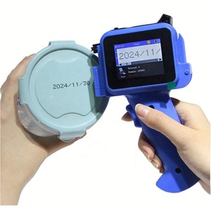 Mini-Drucker Batch-Code Tragbare Hand-Tinten strahl druckmaschine für schnell trocknende Batch-Codierer Ei Datum Ablaufnummer Datum - Product Image 4