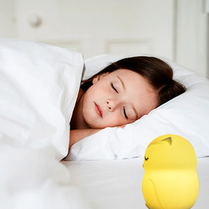 CSLIDO Touch <strong>Sensor</strong> Remote Control LED Night <strong>Light</strong> 9 Colors Dimmable <strong>Timer</strong> Rechargeable Silicone Night Lamp - Product Image 5
