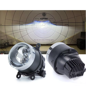 Factory Custom F9+<strong>2</strong> Bi-projector Dual Lens 3.0inch Car Projector Laser Fog Light Fog Headlight Bulb 6500lm - Product Image 2