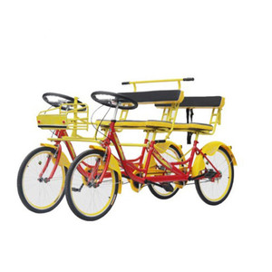 タンデムバイク4輪中古/8人用自転車8人用サリーバイク/4輪サリーバイク - Product Image 2