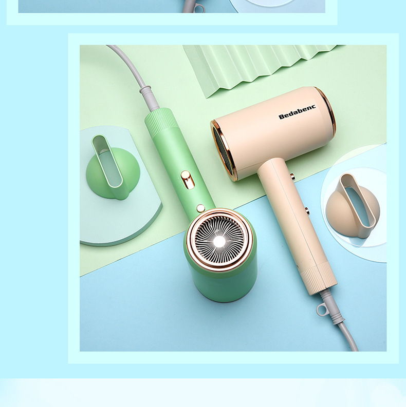 Best seller new design fashion hair dryer hot and cold air negative ion hair care and styling appliances home salon wholesale