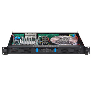 Amplificador de dos canales 1U, 2Ch X 250W estéreo 8Ohm amplificador de audio profesional para sistema de sonido Line Array, logotipo Can Laser, A250 - Product Image 1