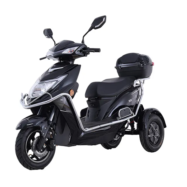 Китай дилер 3 колеса Хейли Moto 48V 12A трицикл трех колесный Citycoco Мотоцикл Электрический трехколесный скутер для взрослых с педалью