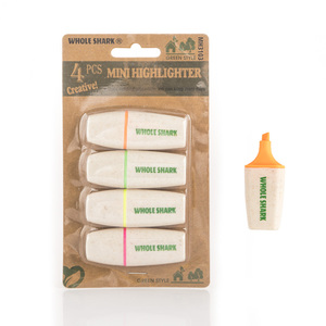 工厂护眼便宜七彩大容量文本宽荧光笔 - Product Image 1