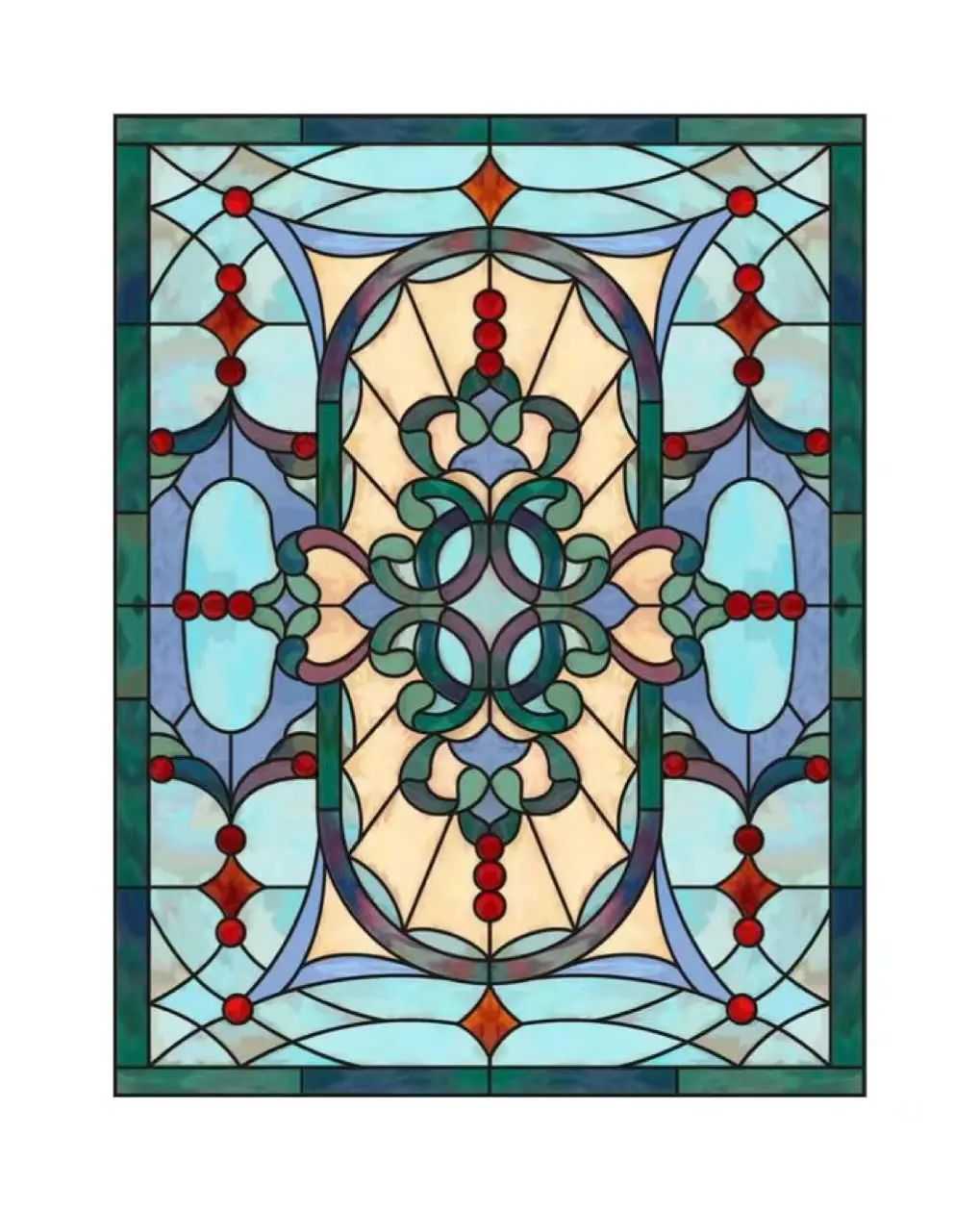 Кафедральный собор на заказ Китай Тиффани окрашенное художественное цветное стекло для церковной двери или окна