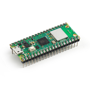 Original Raspberry Pi Pico Rp2040 Wireless mit gelöteten Headern Pico H W Raspberry Pi Pico Wh - Product Image 1