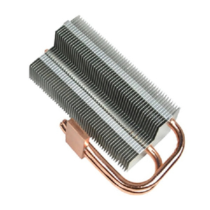 Kunden spezifische AL1100 Stamped Zipper Fin Electronic Server CPU Biegen Kupfer rohre Heat Pipes Programmierer Emulatoren Debugger
