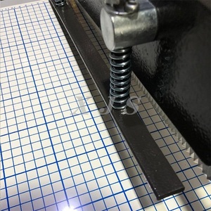 คู่มือใบมีดฟัน zig zag ผ้าตัวอย่างเครื่องตัดผ้าทอเครื่องตัดแถบผ้า - Product Image 4