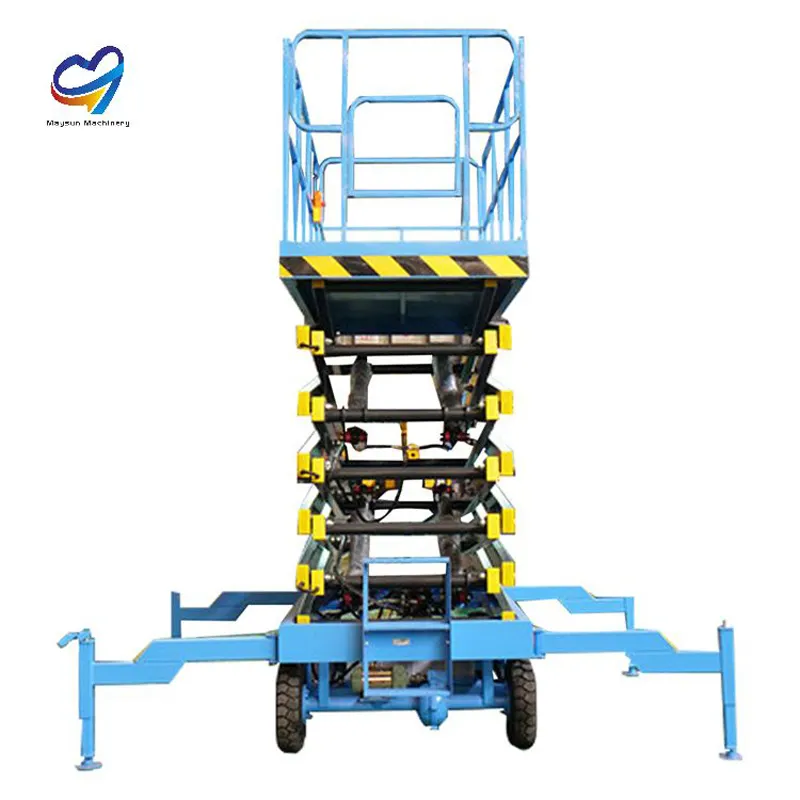 4-20m Aerial Skylift 6m 8m 10m 12m 14m Mobile Lifter Scaffolding Electric Hydraulic Scissor Lift