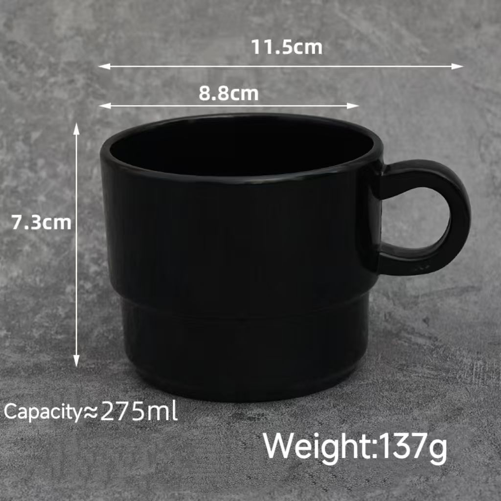 D Single Ear Cup - Black