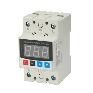 Over and Under <strong>Voltage</strong> Current Protector 63A 80A 100A 1-600s 220V Adjustable Va Protector - Product Image 1