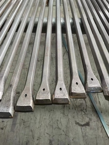 Integral 5 Foot Forged Drill Steel <strong>Chisel</strong> <strong>Bit</strong> for Mining Machine Processing - Product Image 4