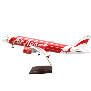 45cm Aircraft <strong>Plane</strong> Model 1:150 Scale Model Aircrafts with Light Airbus A320 Juneyao Airlines 47cm Boeing Model Airplanes - Product Image 4
