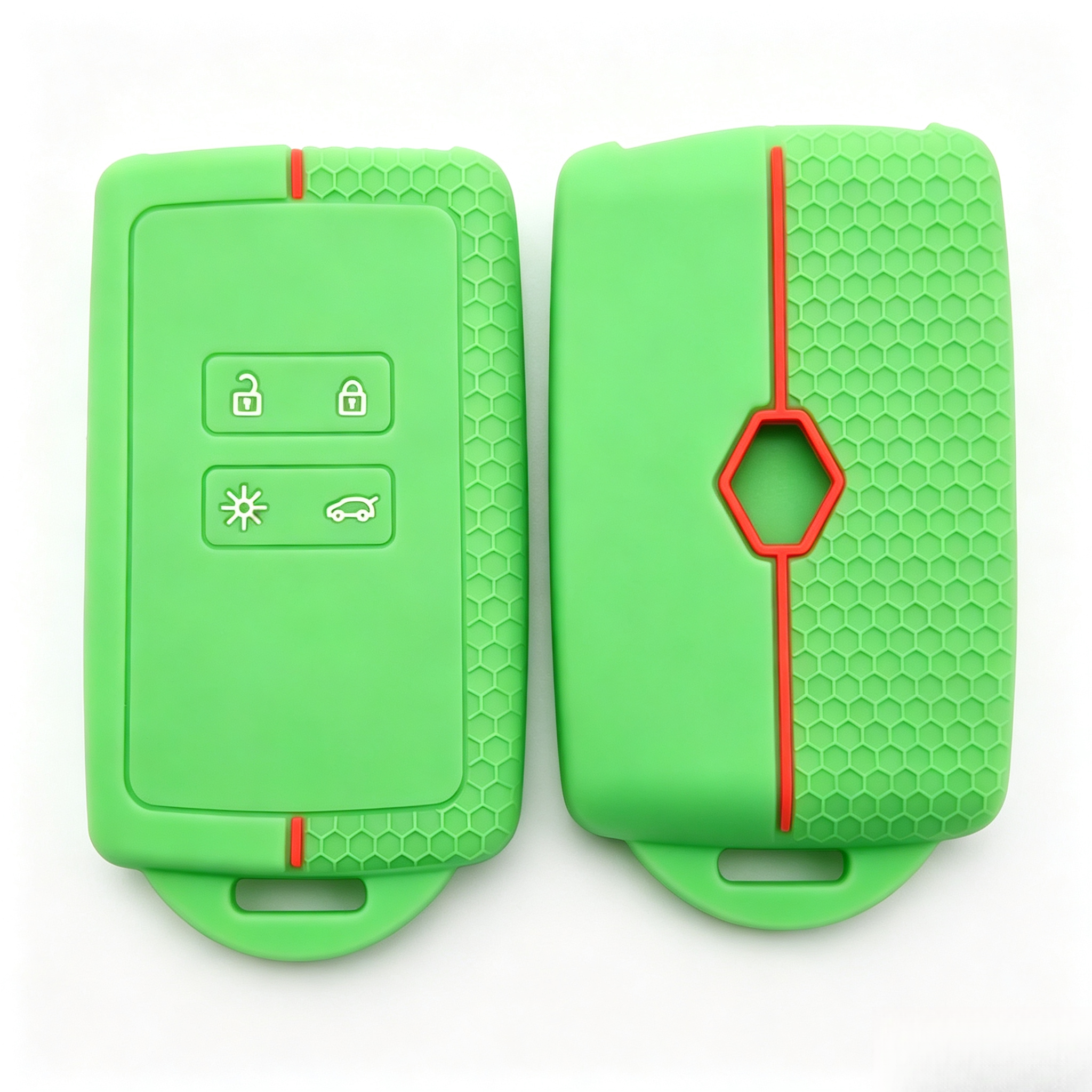 Líneas verde + roja