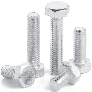 合金六角形ボルトとナットDin933グレードA2-70 M10サイズ16mm長さM3とM4スレッド8.8六角ヘッドボルト18X80mmネジ - Product Image 3