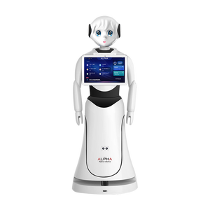 Welcome Chat Guide Commercial AI Reception <strong>Robots</strong> with Slam Navigation 40 Meters Face Recognition Company <strong>Introduction</strong> - Product Image 1
