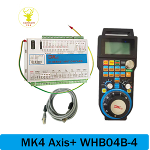 Ethernet portu 3 4 6 eksen hareket kontrol panosu oyma makinesi CNC denetleyicisi için MACH3 kablosuz el çarkı - Product Image 4