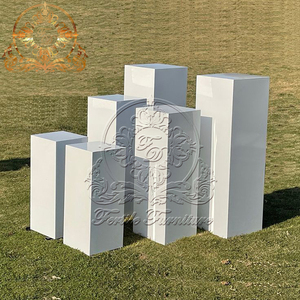 Acrylic White Wedding Decorate Flower Stands Wholesale