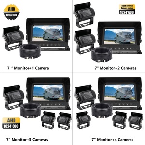 Factory Price 1080P / 720P AHD Car Reverse Camera IPS Screen Color <strong>Monitor</strong> with Backup Side View Camera for Truck RV Van Trailer - Product Image 2