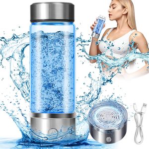 SPE和PEM技术可充电富氢水玻璃水离子发生器，用于家庭旅行健身日常饮用 - Product Image 1